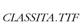 CLASSITA.TTF