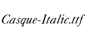 Casque-Italic.ttf