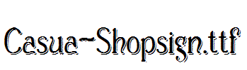 Casua-Shopsign.ttf