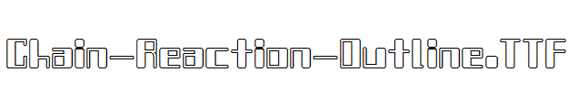 Chain-Reaction-Outline.TTF
