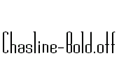Chasline-Bold.otf
