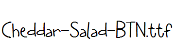 Cheddar-Salad-BTN.ttf