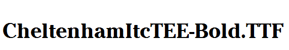 CheltenhamItcTEE-Bold.TTF