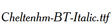 Cheltenhm-BT-Italic.ttf