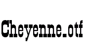 Cheyenne.otf