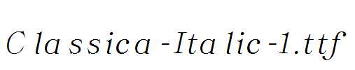 Classica-Italic-1.ttf