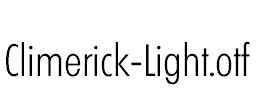 Climerick-Light.otf