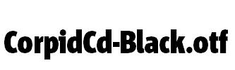 CorpidCd-Black.otf