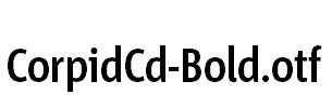 CorpidCd-Bold.otf