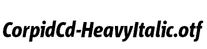CorpidCd-HeavyItalic.otf
