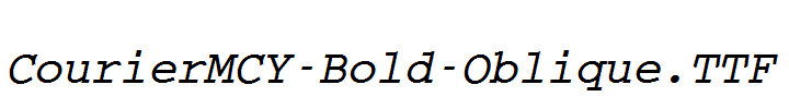 CourierMCY-Bold-Oblique.TTF