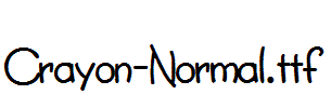 Crayon-Normal.ttf