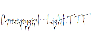 Creepygirl-Light.TTF