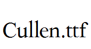 Cullen.ttf