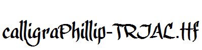calligraPhillip-TRIAL.otf