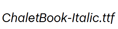 ChaletBook-Italic.otf