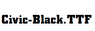 Civic-Black.TTF