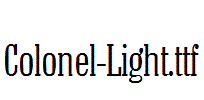 Colonel-Light.otf