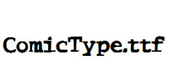 ComicType.ttf