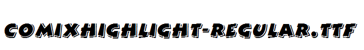 ComixHighlight-Regular.TTF