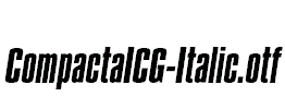 CompactaICG-Italic.otf