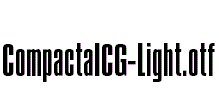 CompactaICG-Light.otf