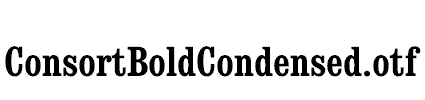 ConsortBoldCondensed.otf