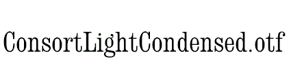 ConsortLightCondensed.otf
