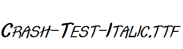 Crash-Test-Italic.otf